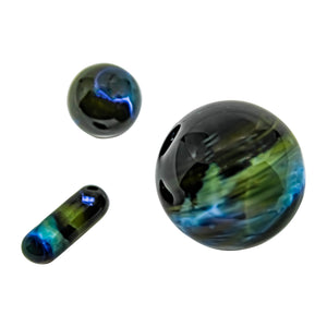 Vornadic Klein Recycler Slurper Dab Kit | Black-Green-Blue Color | the dabbing specialists