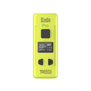 Yocan Kodo Pro 510 Thread Battery | Yellow Color View | the dabbing specialists