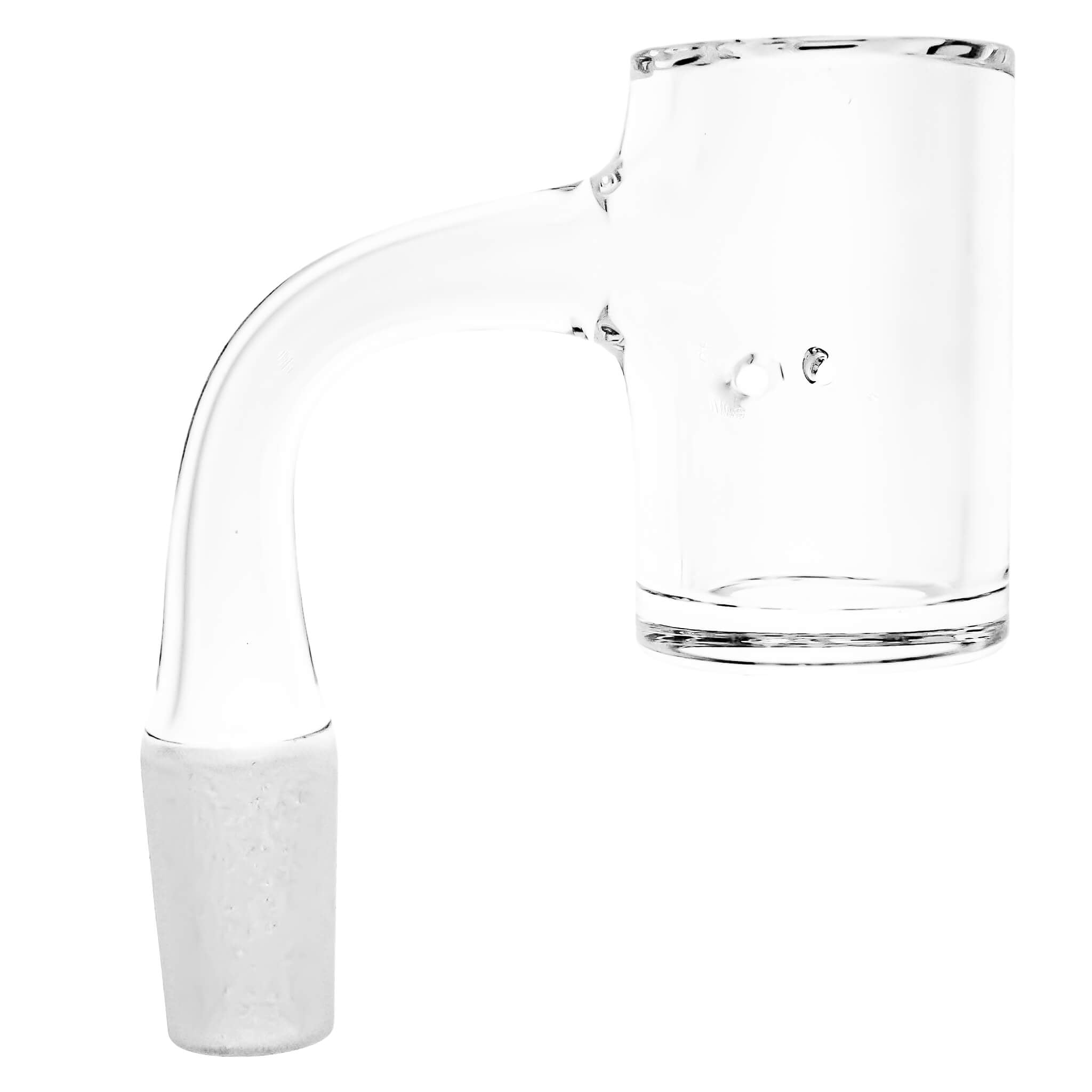 Full Weld 25mm Auto-Spinner Quartz Banger | Profile View | the dabbing specialists