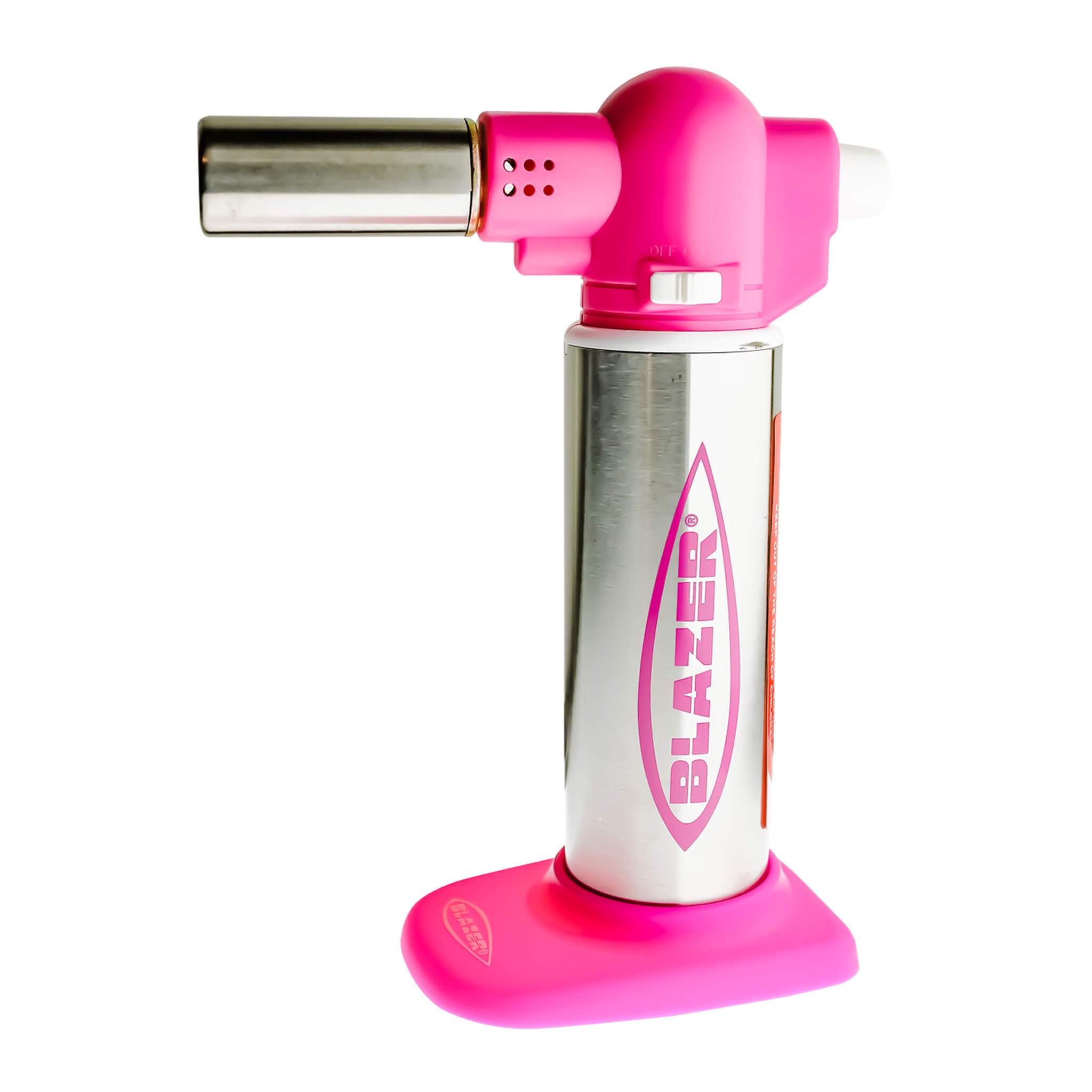 Blazer Big Buddy Torch | Pink Profile View | the dabbing specialists