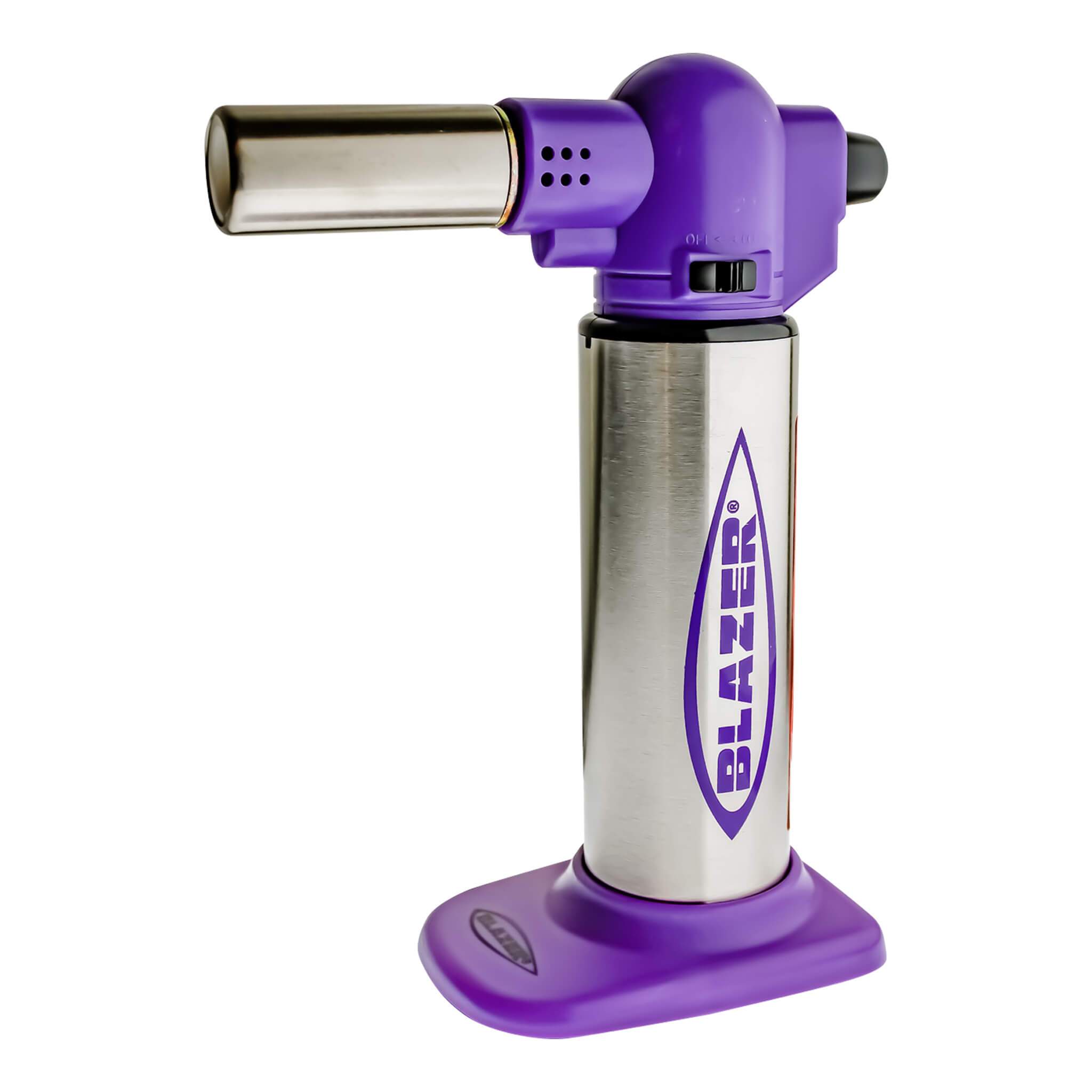 Blazer Big Buddy Torch | Purple Profile View | the dabbing specialists