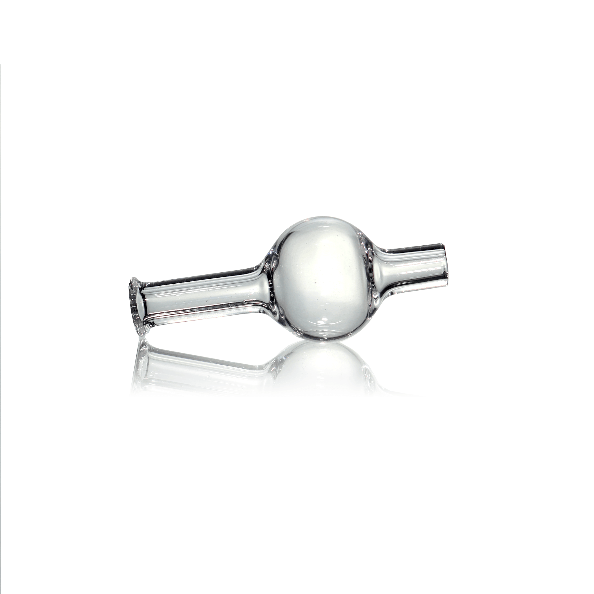 Carb Cap - Banger Bubble, Clear | Horizontal View | the dabbing specialists