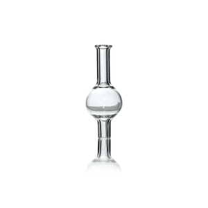 Carb Cap - Banger Bubble, Clear | Profile View | the dabbing specialists