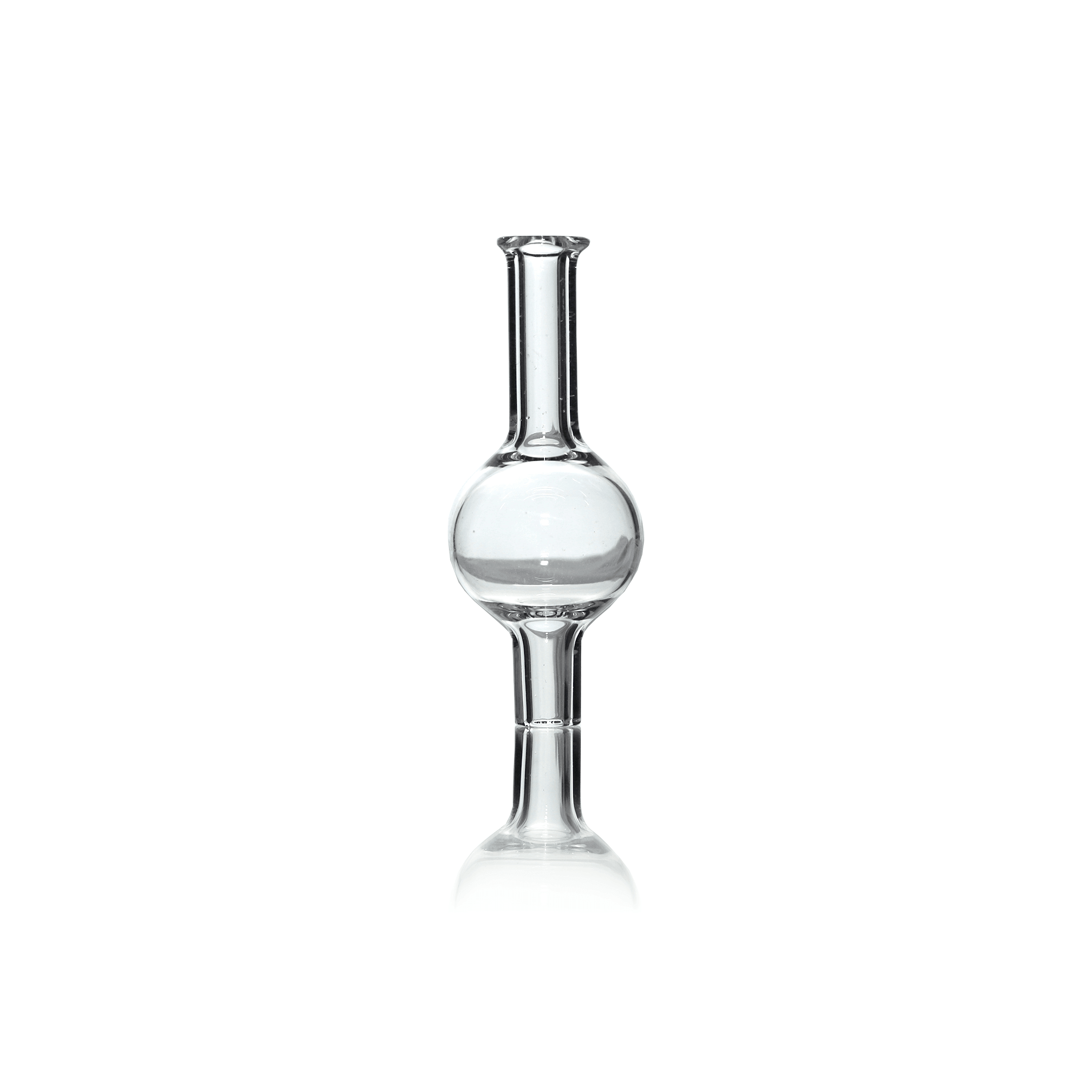 Carb Cap - Banger Bubble, Clear | Profile View | the dabbing specialists