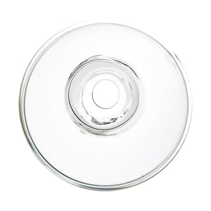 Clear E-Banger Spinner Carb Cap | Top Down View | the dabbing specialists