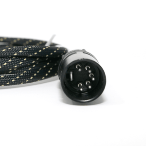 Coil Heater - Flat | XLR Connection Close Up View | the dabbing specialists
