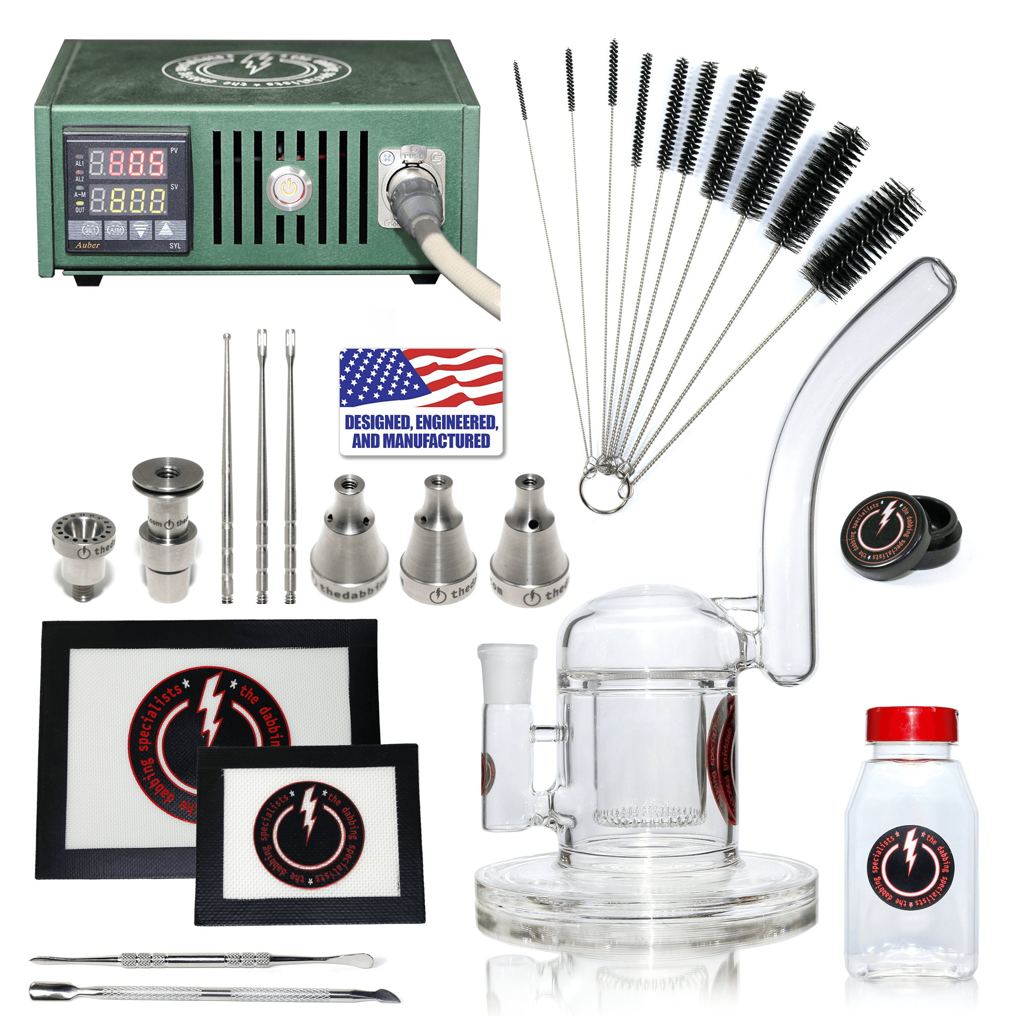 Complete The Dabbing Specialists Dabbing Enail Kit - Professional | Green Kit | TDS