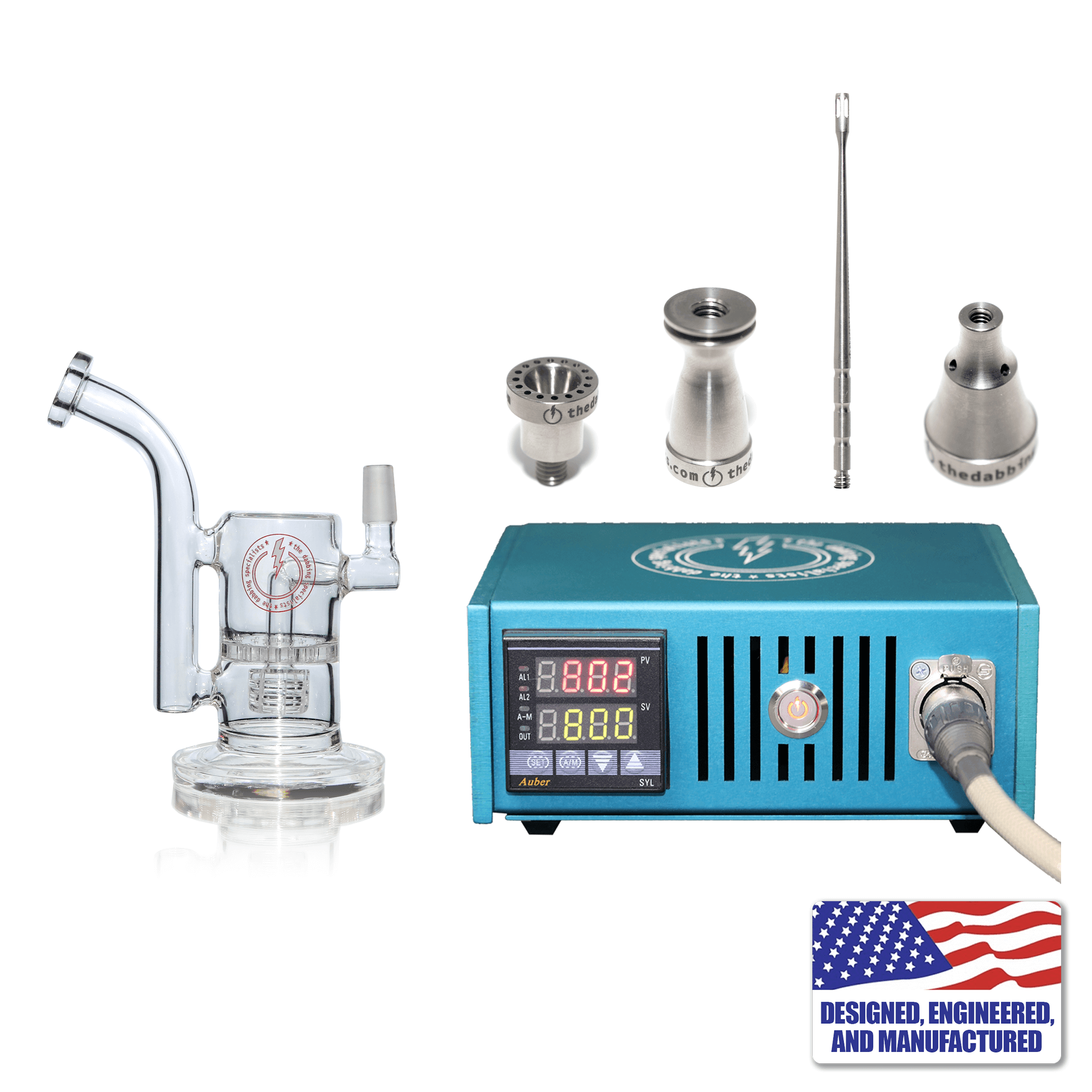 Custom The Dabbing Specialists Enail Dabbing Kit #1 | Blue Kit View | the dabbing specialists