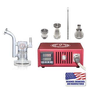 Custom The Dabbing Specialists Enail Dabbing Kit #1 | Red Kit View | the dabbing specialists