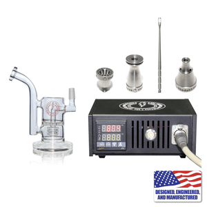Custom The Dabbing Specialists Enail Dabbing Kit #1 | Black Kit View | the dabbing specialists