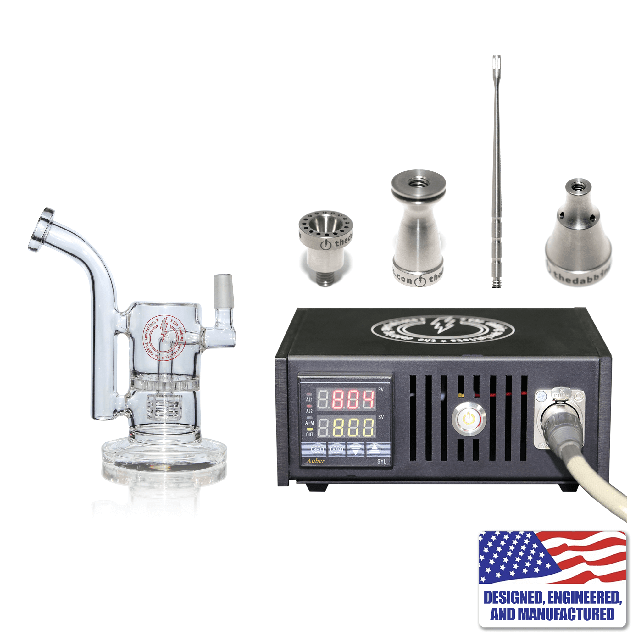 Custom The Dabbing Specialists Enail Dabbing Kit #1 | Black Kit View | the dabbing specialists