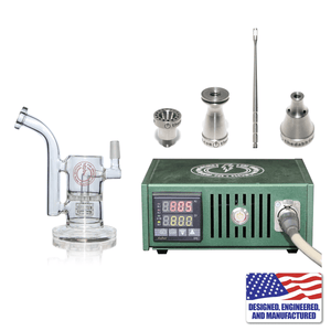 Custom The Dabbing Specialists Enail Dabbing Kit #1 | Green Kit View | the dabbing specialists