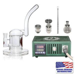 Custom The Dabbing Specialists Enail Dabbing Kit #2 | Green Kit View | the dabbing specialists