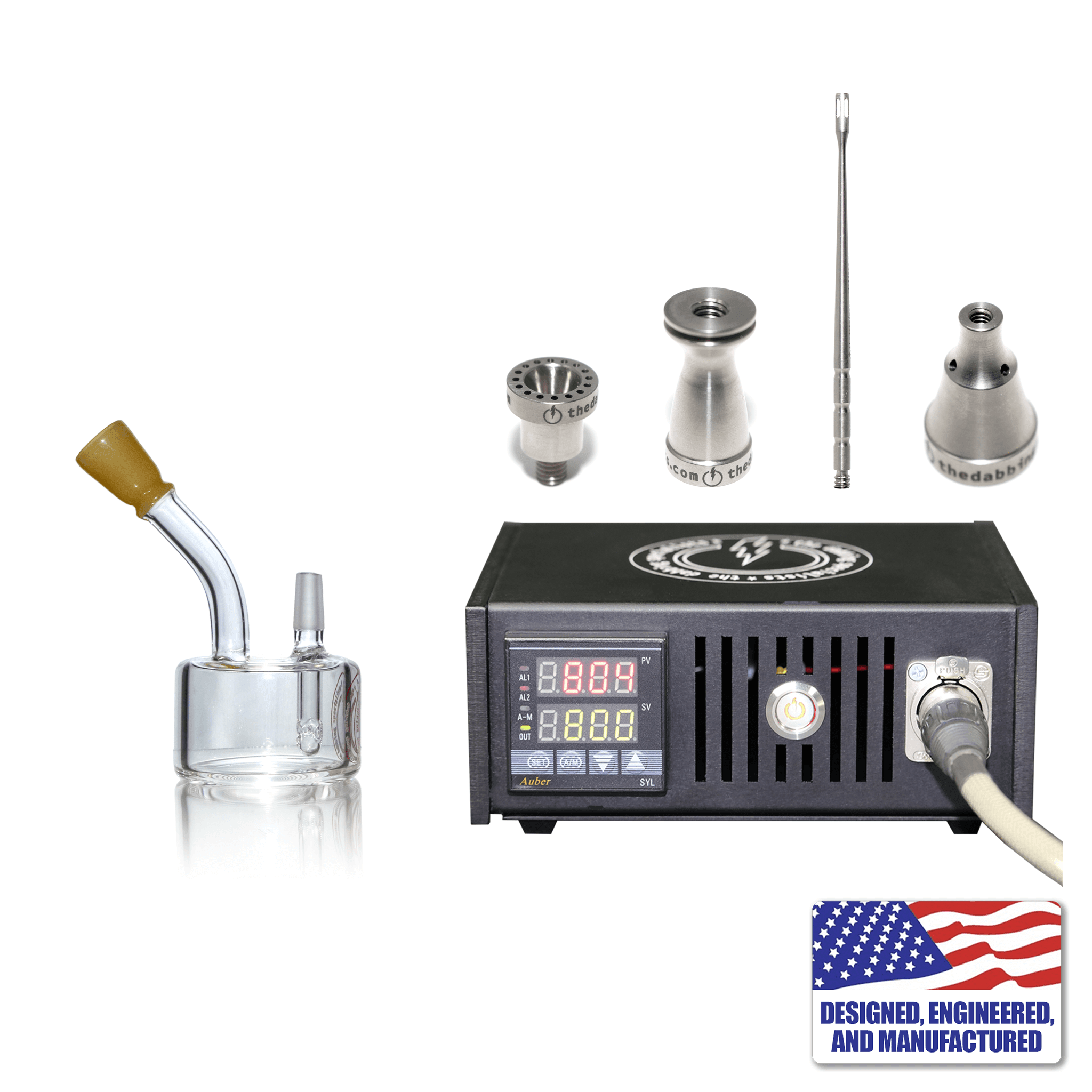Custom The Dabbing Specialists Enail Dabbing Kit #3 | Black Kit View | the dabbing specialists