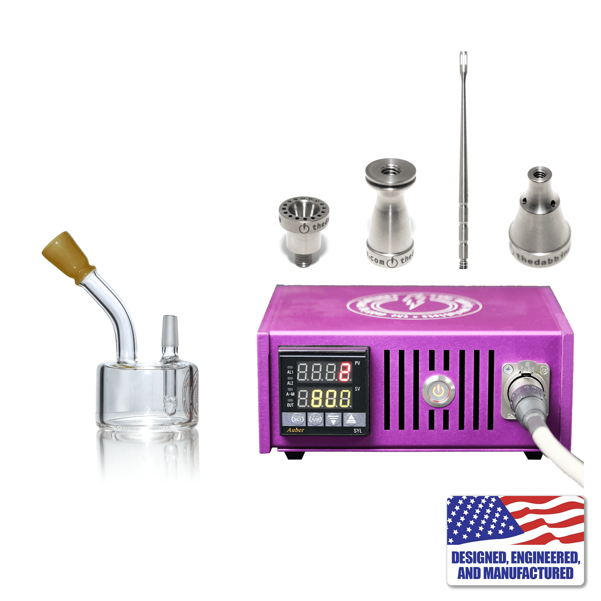 Custom The Dabbing Specialists Enail Dabbing Kit #3 | Purple Kit View | the dabbing specialists