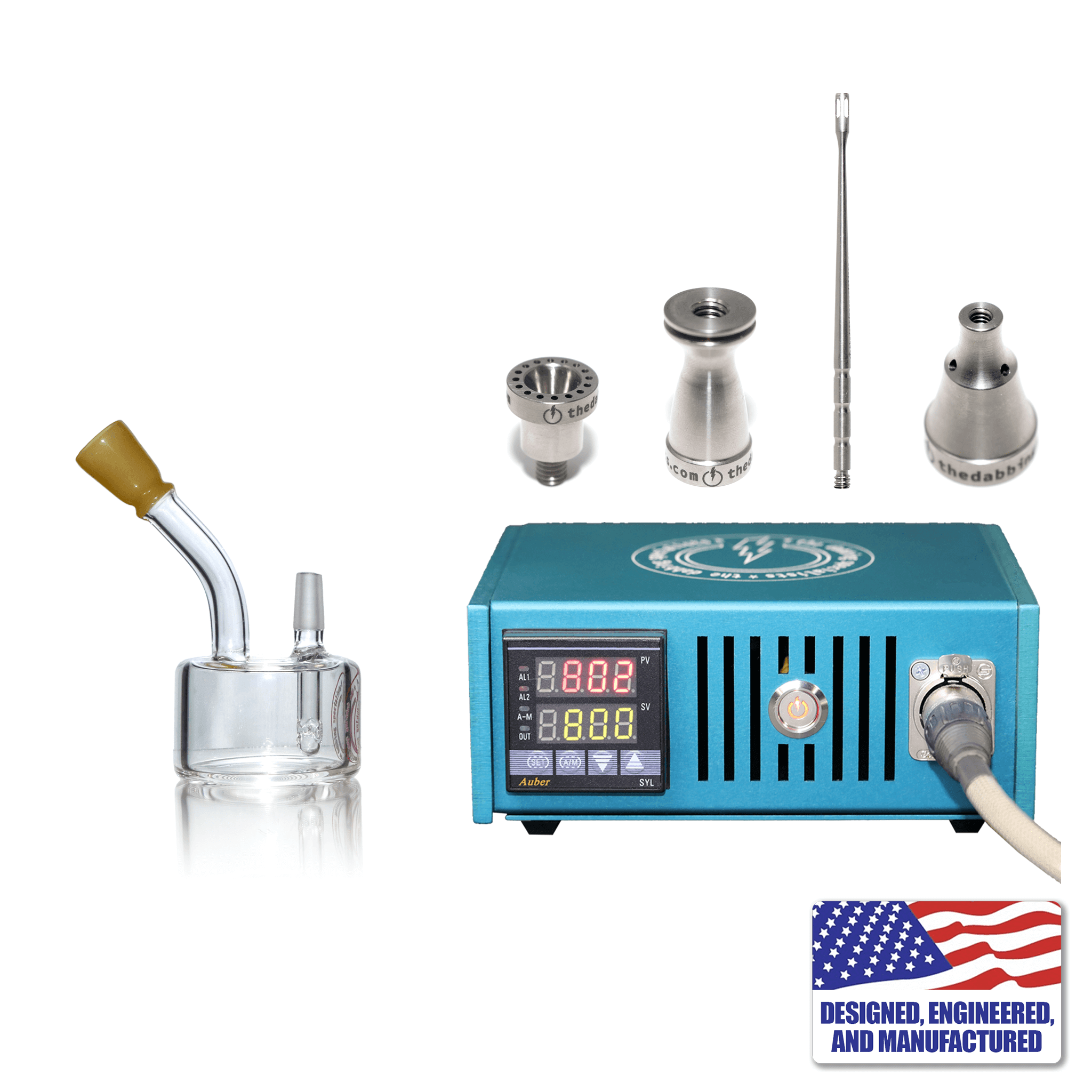 Custom The Dabbing Specialists Enail Dabbing Kit #3 | Blue Kit View | the dabbing specialists
