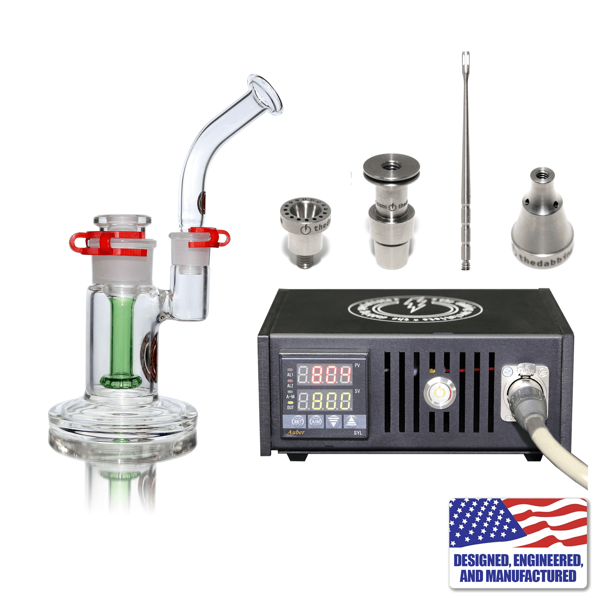 Custom The Dabbing Specialists Enail Dabbing Kit #4 | Black Kit View | the dabbing specialists