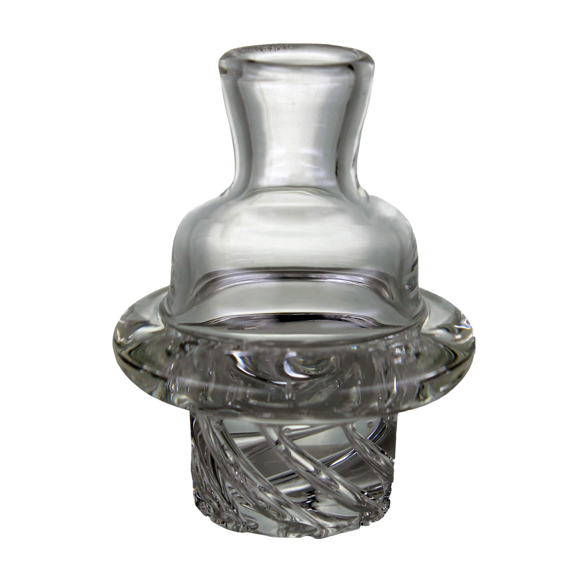 Cyclone Spinner Carb Cap | Clear Profile View | the dabbing specialists