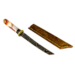 Damascus Steel Dab Knife | Individual Knife View | the dabbing specialists