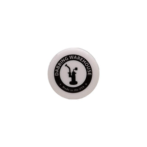Dab Container | Concentrate Holder | Black & White Top Down View | the dabbing specialists