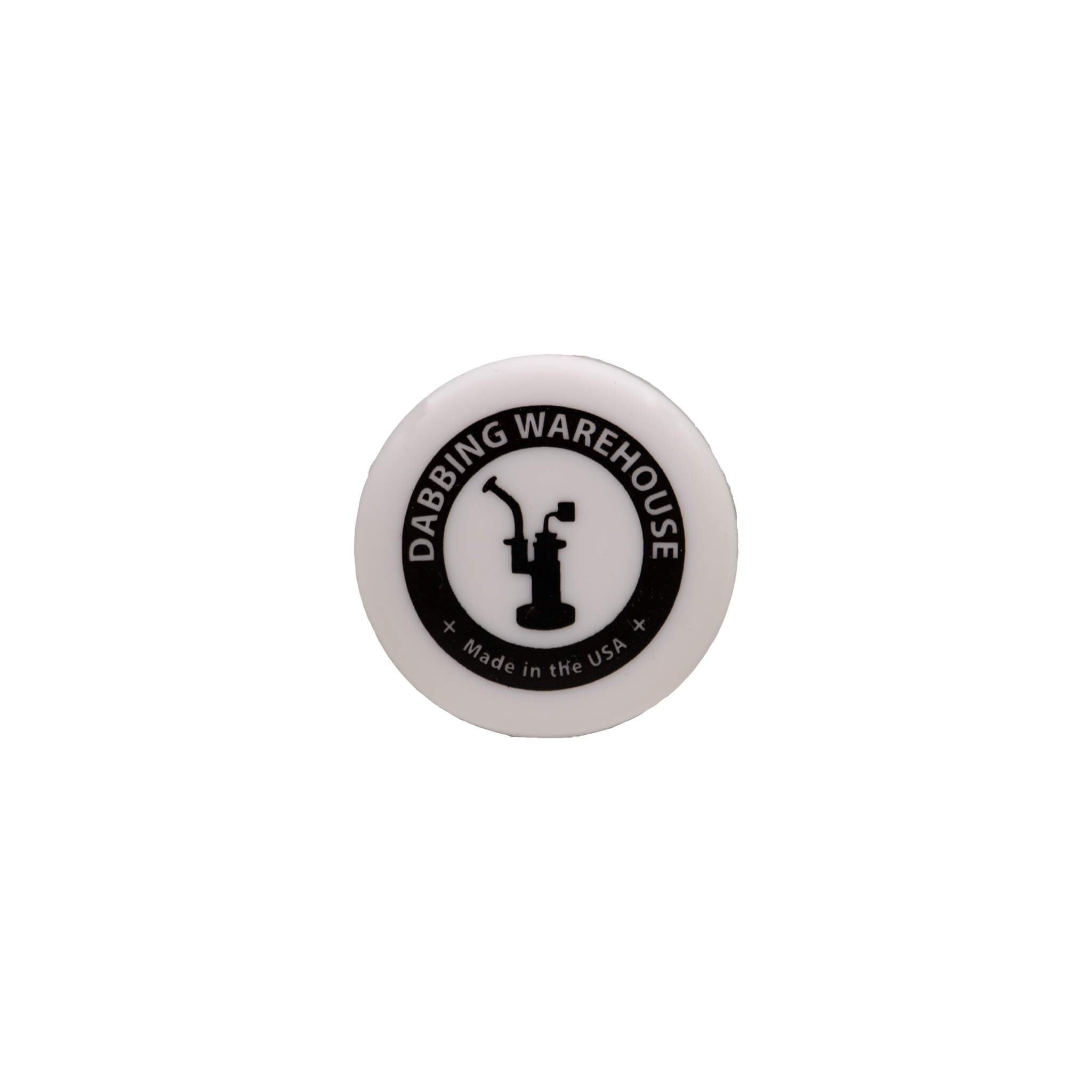 Dab Container | Concentrate Holder | Black & White Top Down View | the dabbing specialists