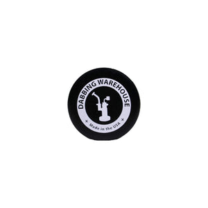 Dab Container | Concentrate Holder | White & Black Top Down View | the dabbing specialists