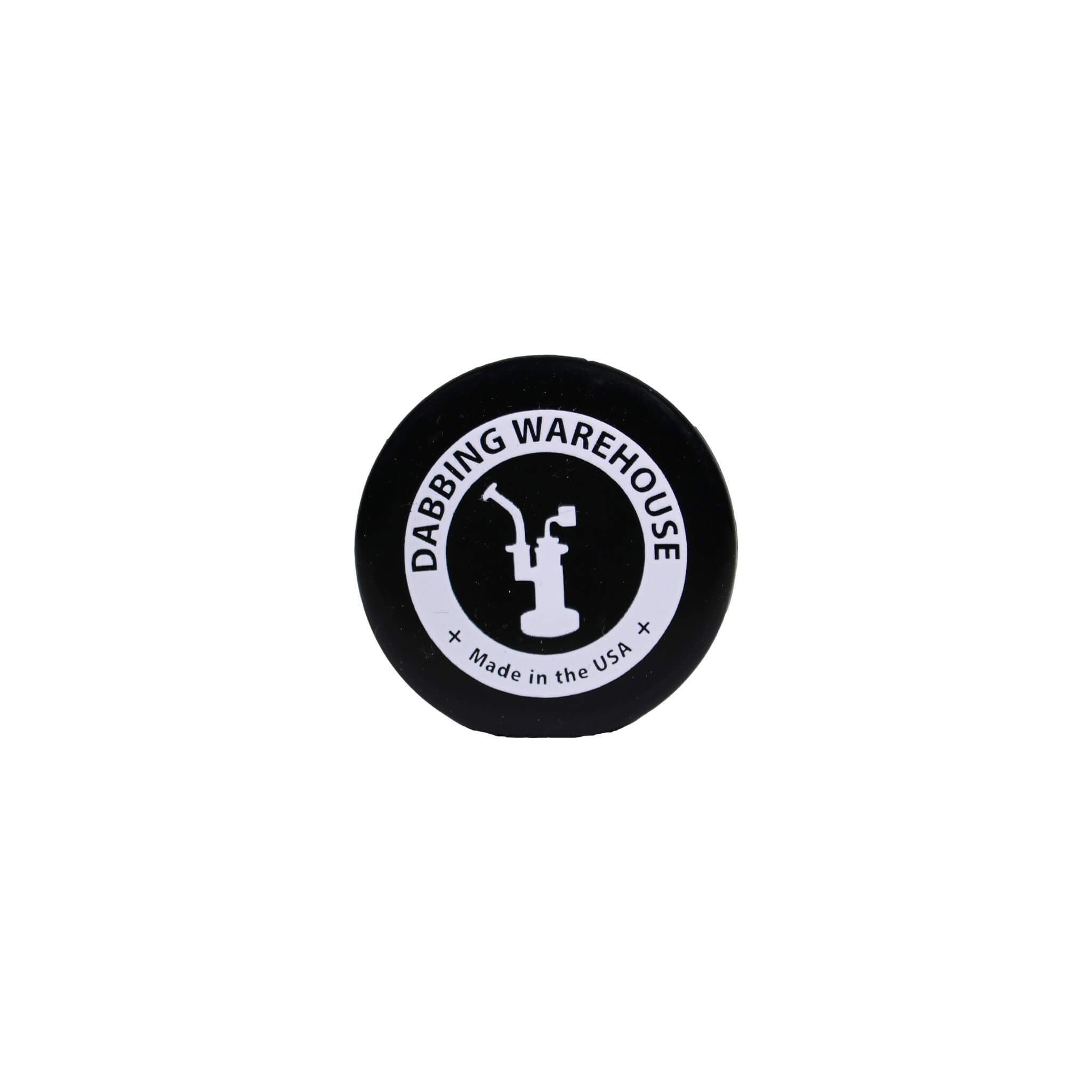 Dab Container | Concentrate Holder | White & Black Top Down View | the dabbing specialists