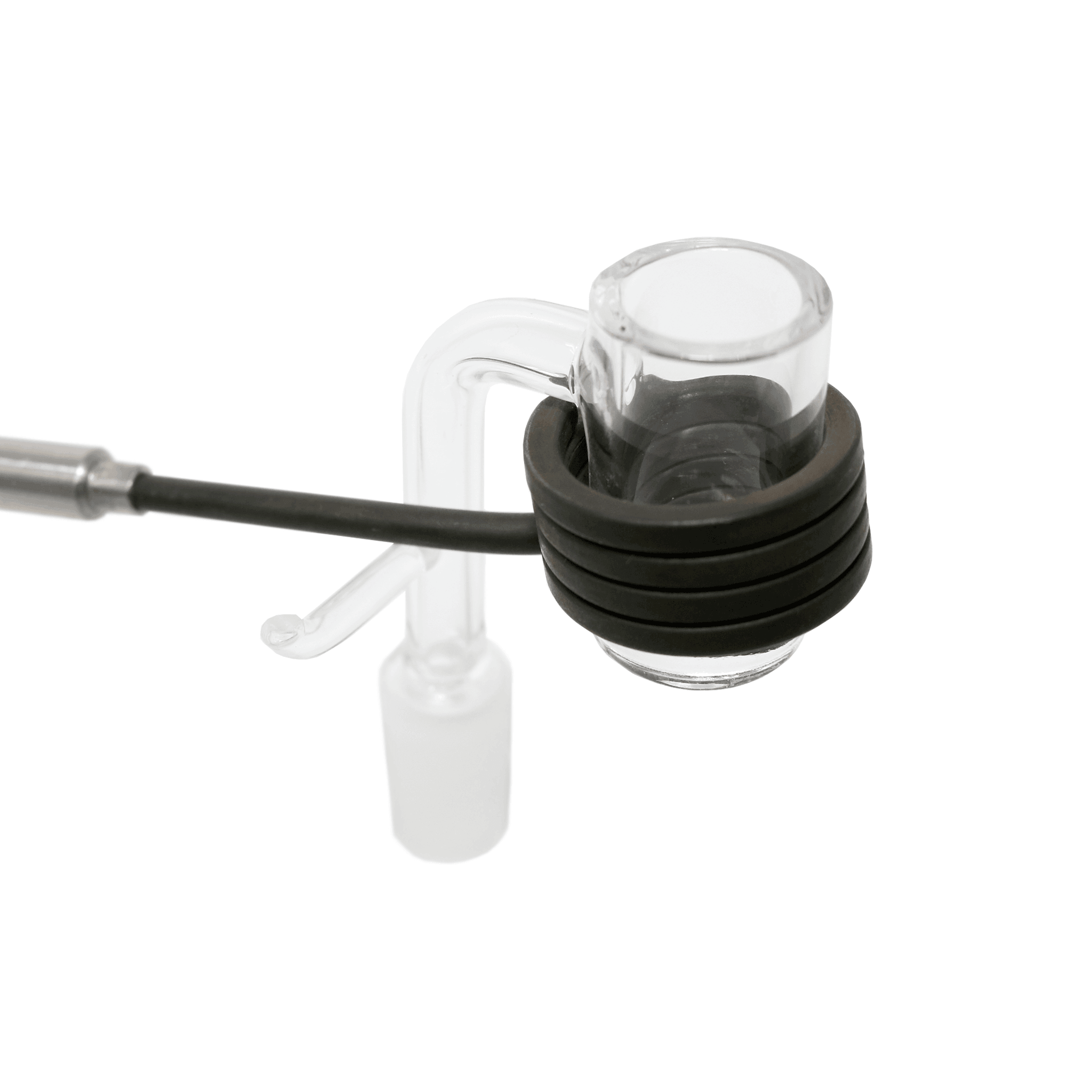 E-Banger for 20mm Coil, Dual Nozzle Cap, and 6mm Ruby Terp Pearl Combo Pack | E-Banger Coil | TDS