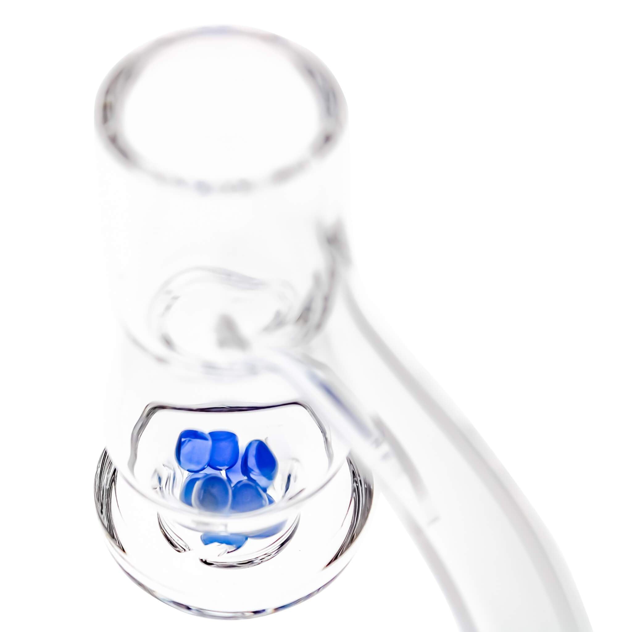 Full Weld Round Belly Terp Slurper | Top Down View | the dabbing specialists