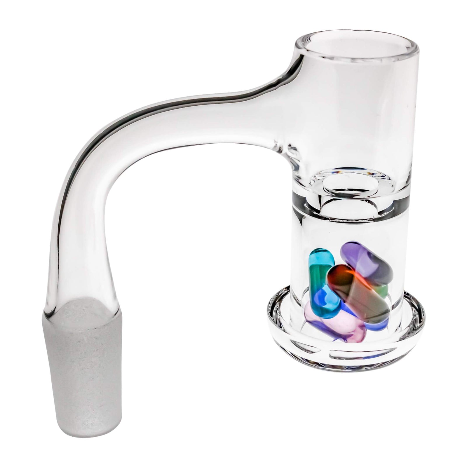 Full Weld Straight Terp Slurper | Full View | the dabbing specialists