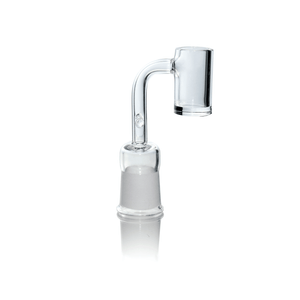 Glass Dab Rig | Double Recycler Bubbler | E-Banger View | E-Banger With Heater Coil | TDS
