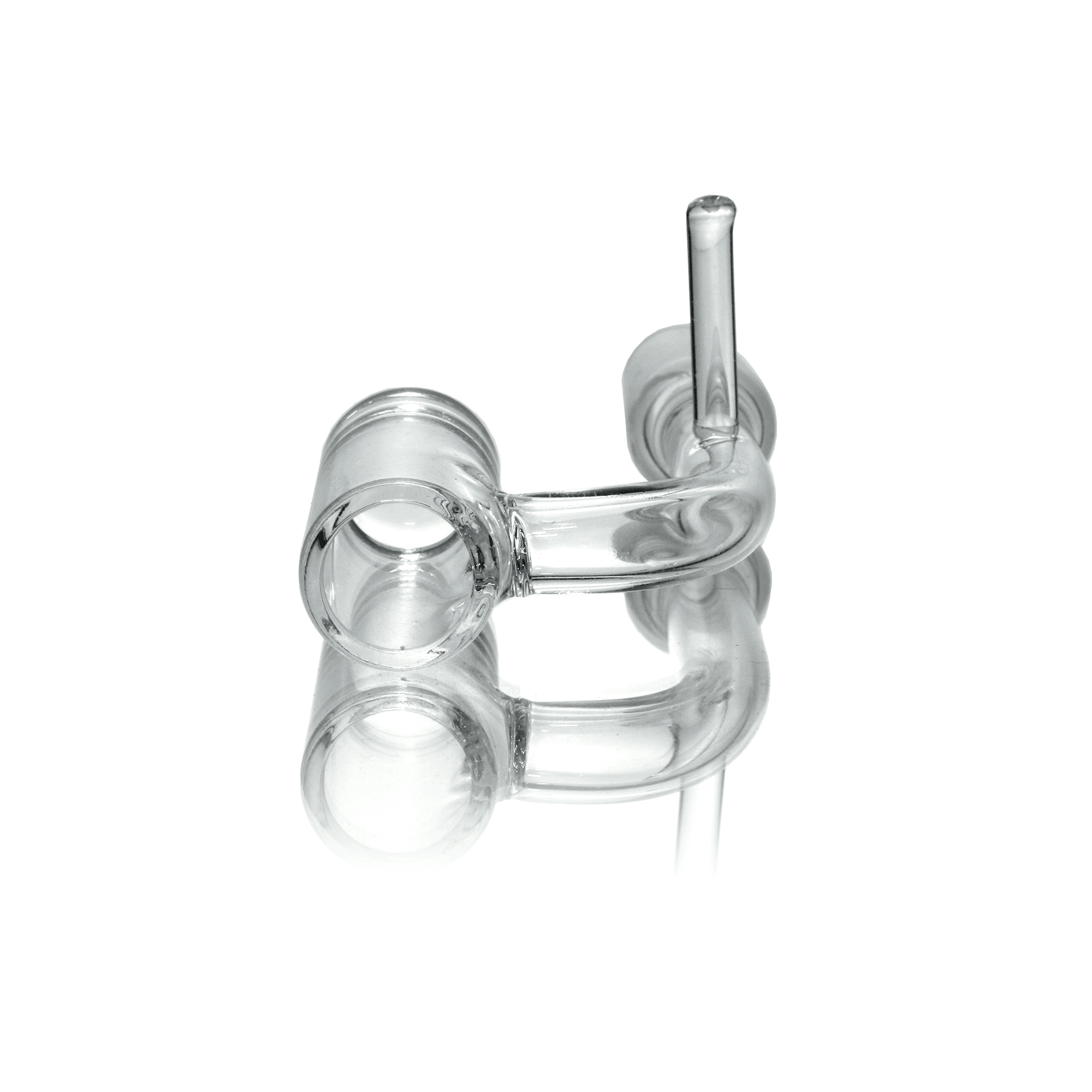 Portable Dabbing Kit | Showerhead Bubbler & 14mm Male E-Banger | E-Banger Prone View | TDS