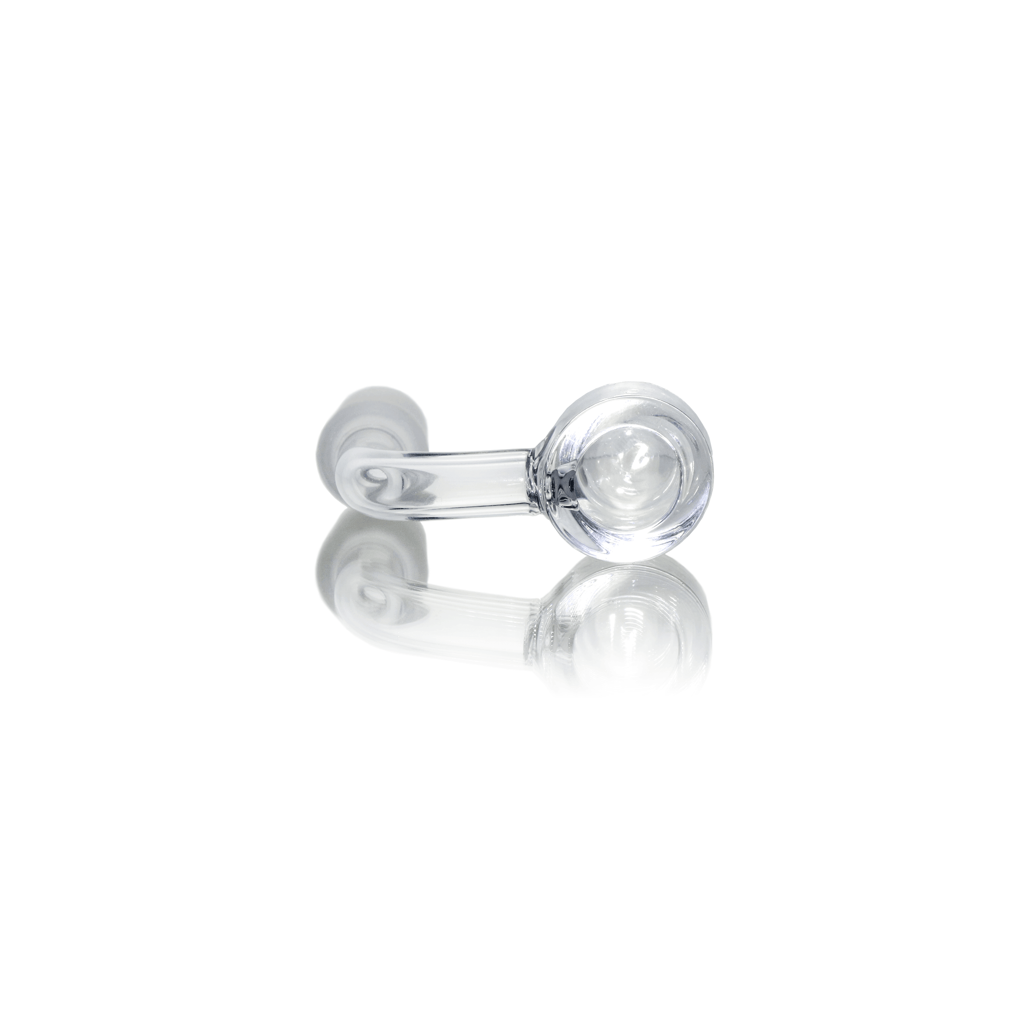 Dab Rig Kit | Portable Showerhead Bubbler with Quartz Banger | Quartz Banger Prone View | TDS