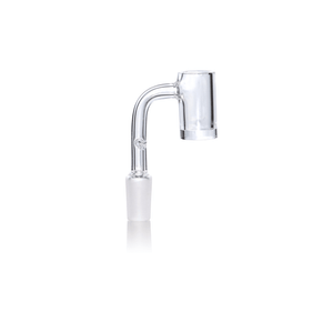 Dab Rig Kit | Portable Showerhead Bubbler & 20mm Titanium Nail | E-Banger Profile View | TDS