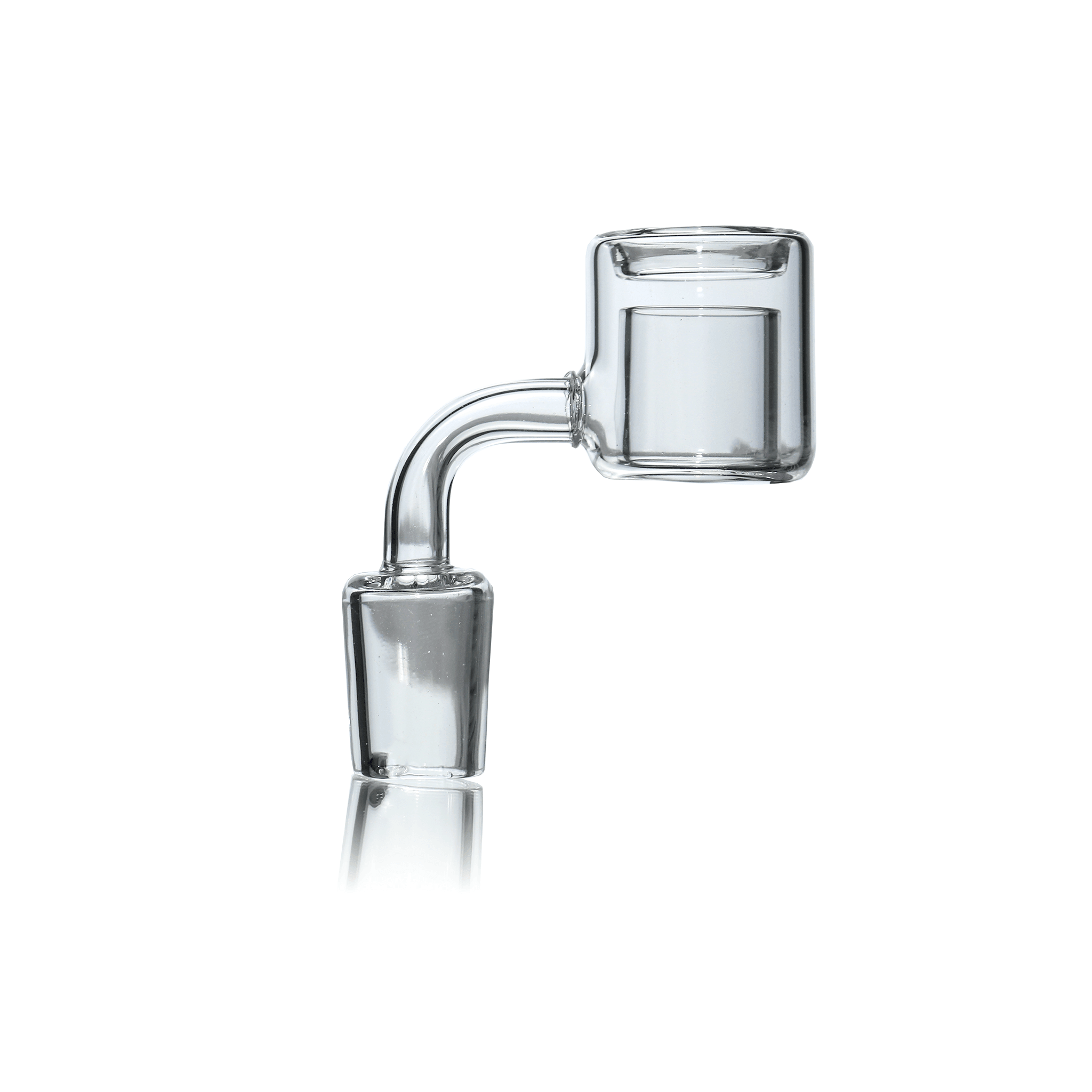 Dab Rig Kit | Showerhead Bubbler and Quartz Double Wall Banger | Double Wall Banger View | TDS