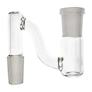 Glass Dropdown | S Neck Style |14mm Male to 14mm Female | Profile View | TDS