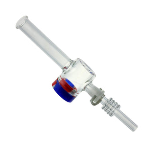 Glass Nectar Collector Kits | Angled Down View | the dabbing specialists