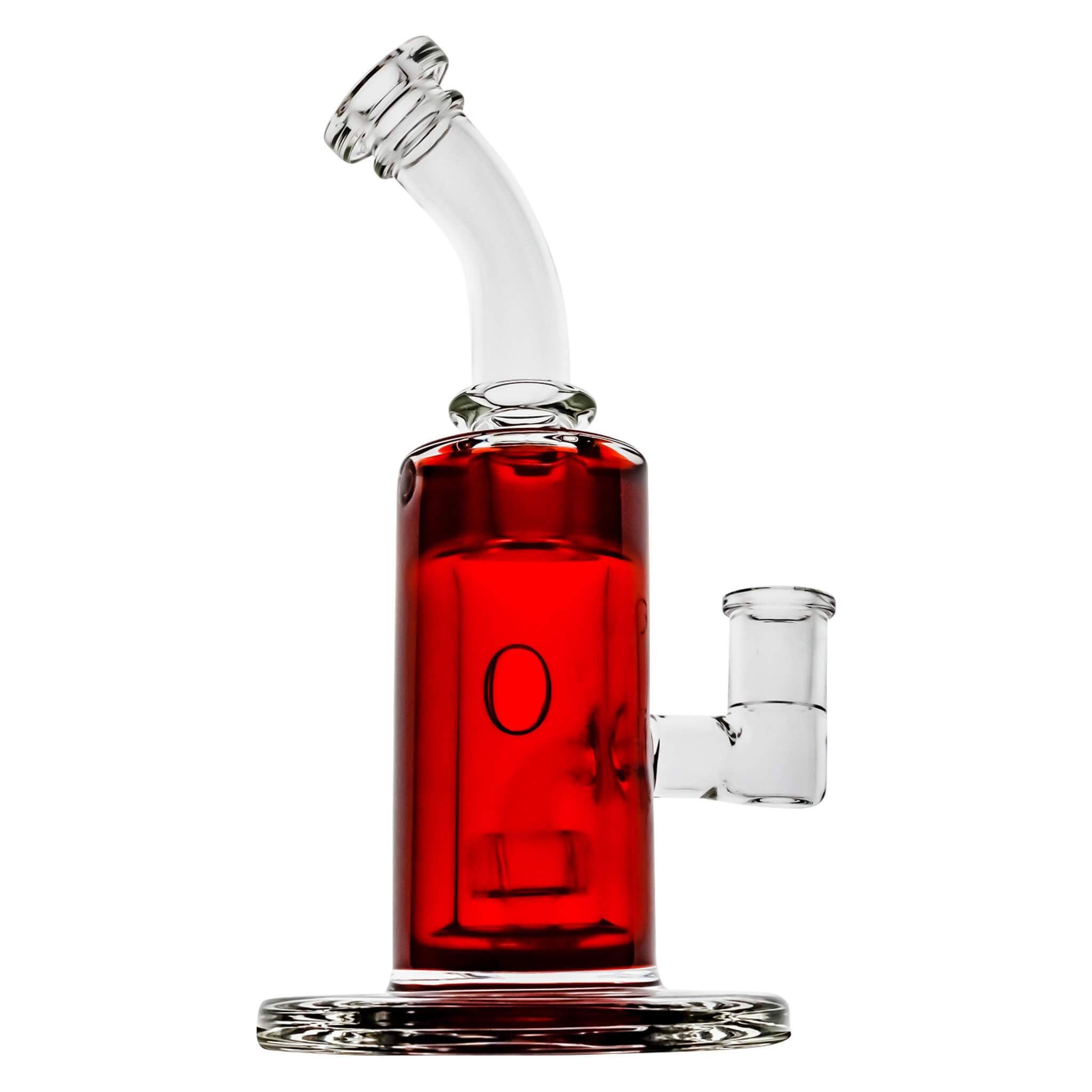 Glycerin Dab Rig | Red Profile View | the dabbing specialists