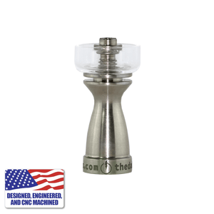 Hybrid Quartz Nail Dab Kit | 10mm/14mm Female | Side View No Coil | the dabbing specialists