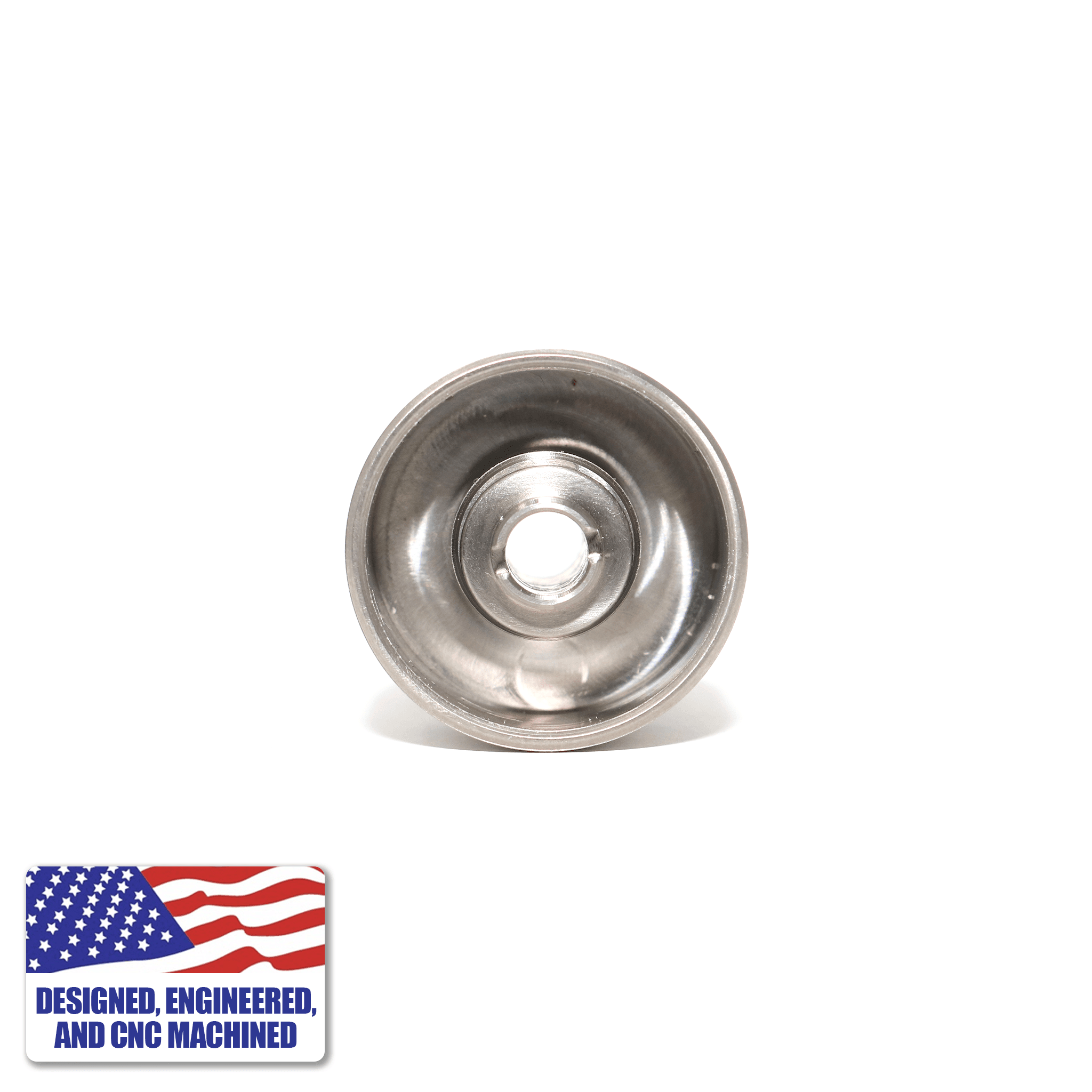 Hybrid Titanium Nail Dab Kit - 14mm/18mm Female | Inner Dish View | the dabbing specialists
