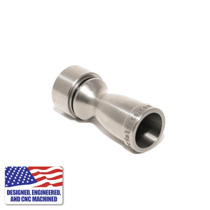 Hybrid Titanium Nail Dab Kit - 14mm/18mm Female | Angled Assembled View | the dabbing specialists