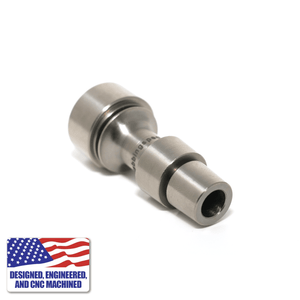 Hybrid Titanium Nail Dab Kit - 14mm/18mm Male | Angled Universal Male Body | the dabbing specialists