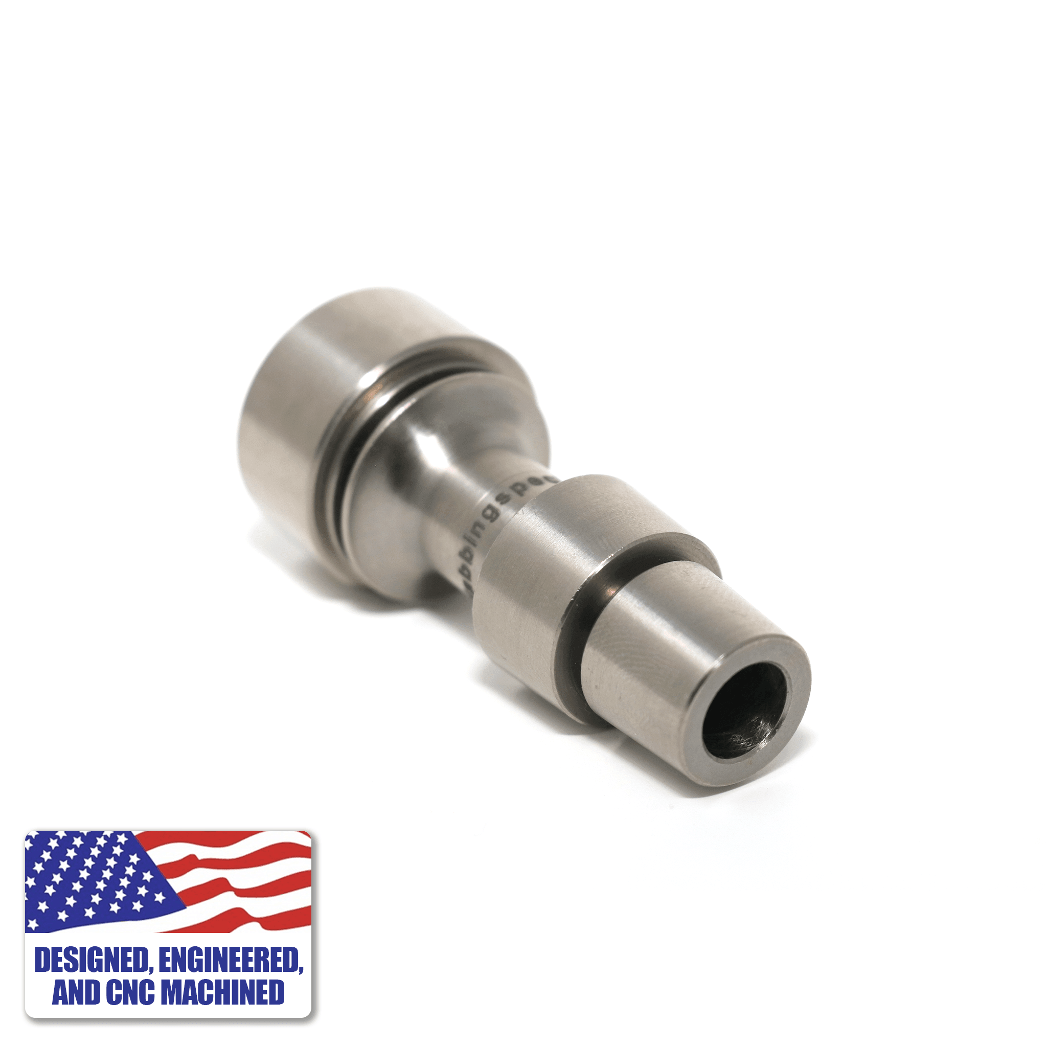 Hybrid Titanium Nail Dab Kit - 14mm/18mm Male | Angled Universal Male Body | the dabbing specialists