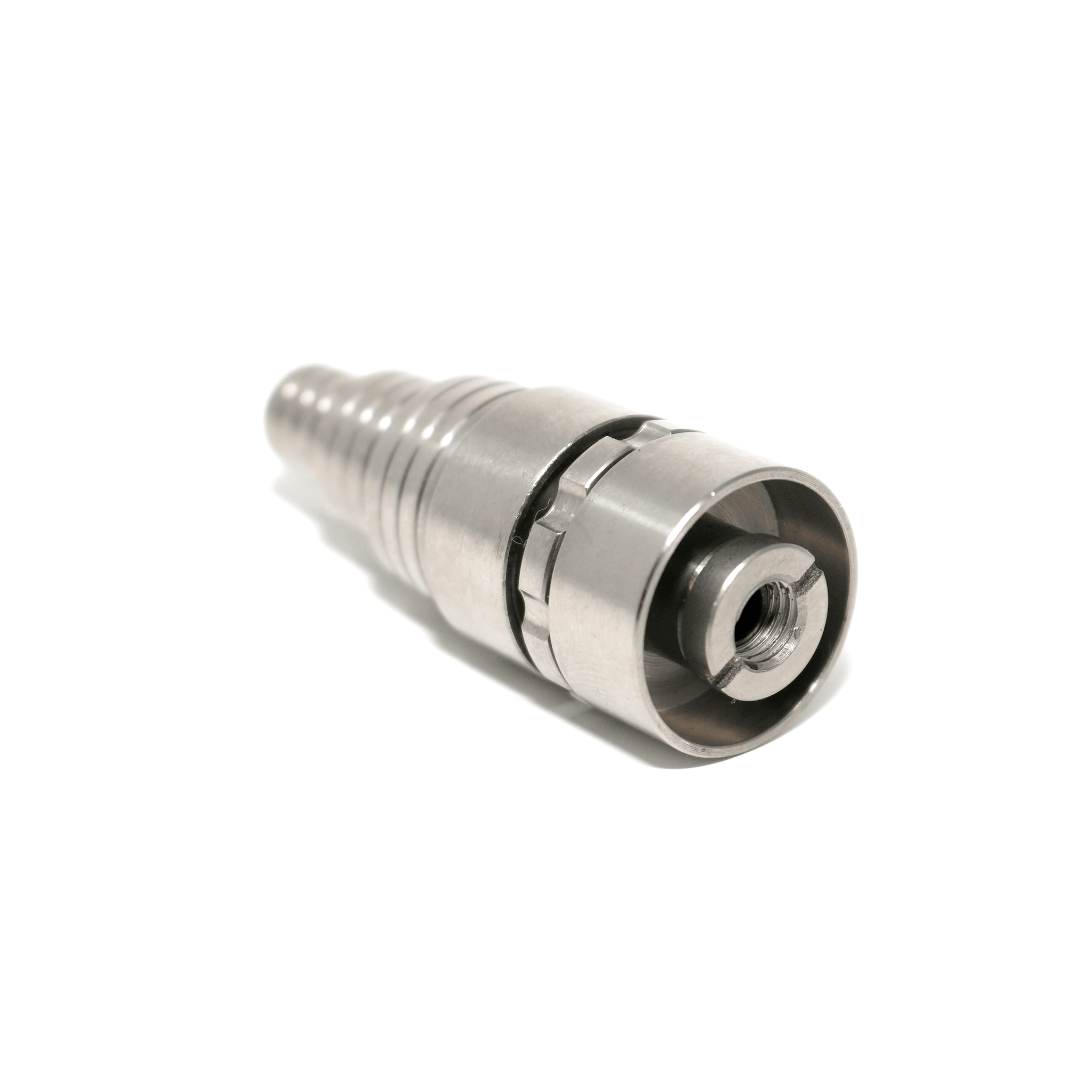 Hybrid Universal Titanium Dish Nail Dab Kit | Male Prone View | the dabbing specialists
