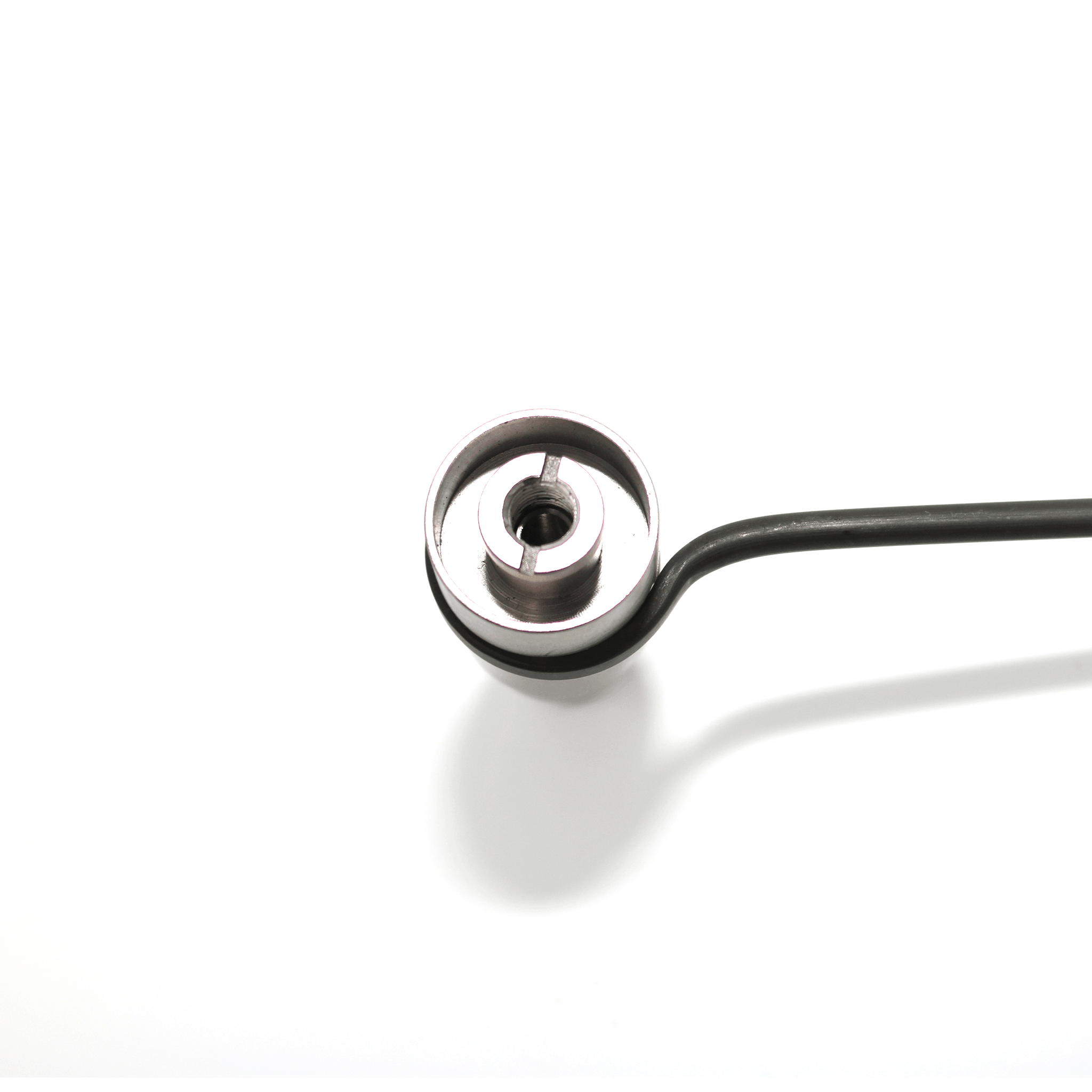 Hybrid Universal Titanium Dish Nail Dab Kit | With Coil View | the dabbing specialists