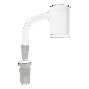 Micro Sleeve Glass Adapters | 10mm In Use View | the dabbing specialists