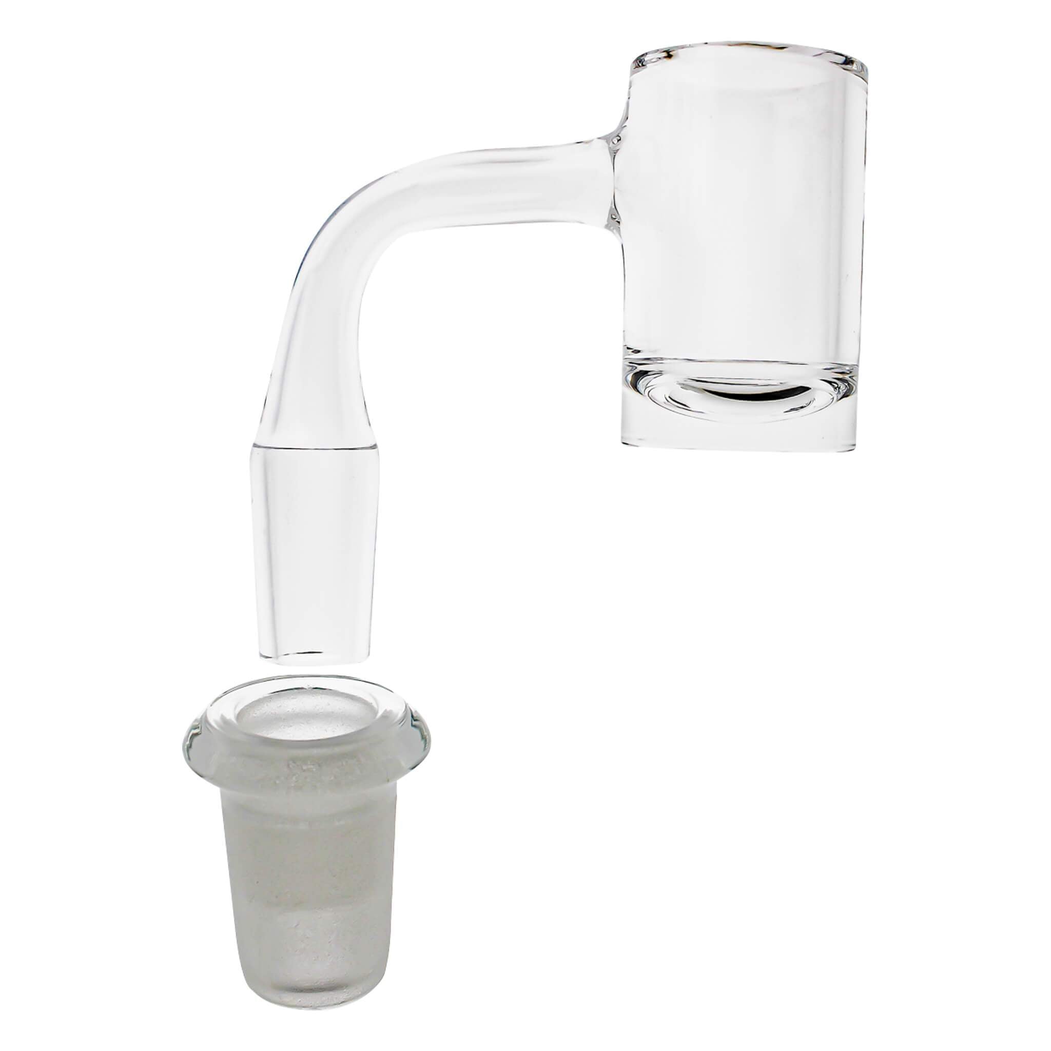 Micro Sleeve Glass Adapters | 14mm In Use View | the dabbing specialists