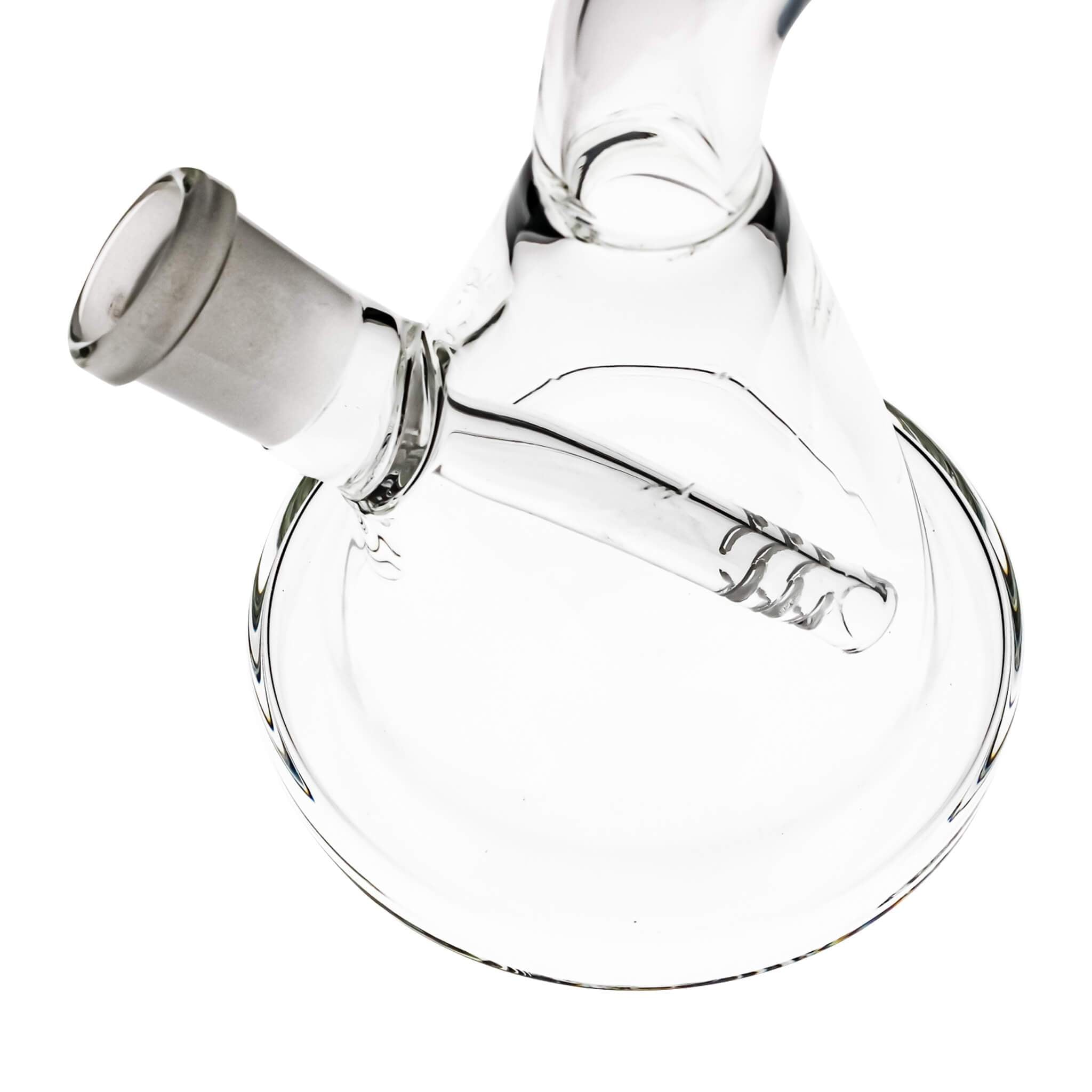 Mini Bent Neck Beaker Bong | Close Up View | the dabbing specialists