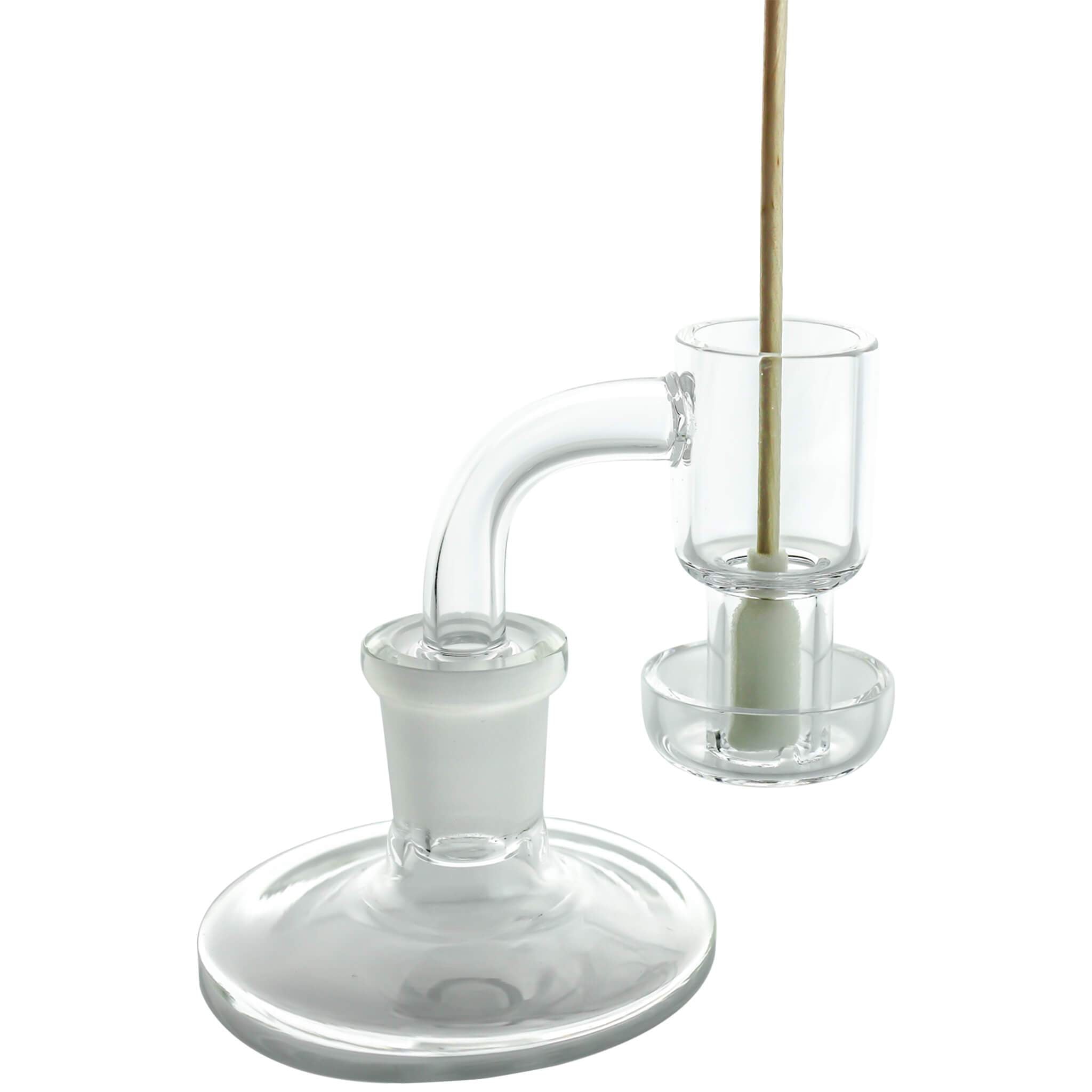 Polyurethane Foam Over Cotton Swabs | In Use Alternate View | the dabbing specialists