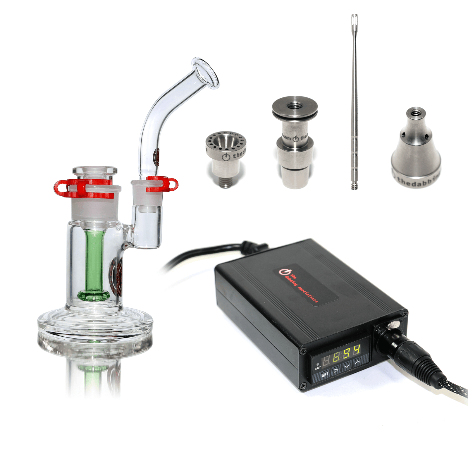 Portable Mini Enail Dabbing Kit #2 | Whole Kit View | the dabbing specialists